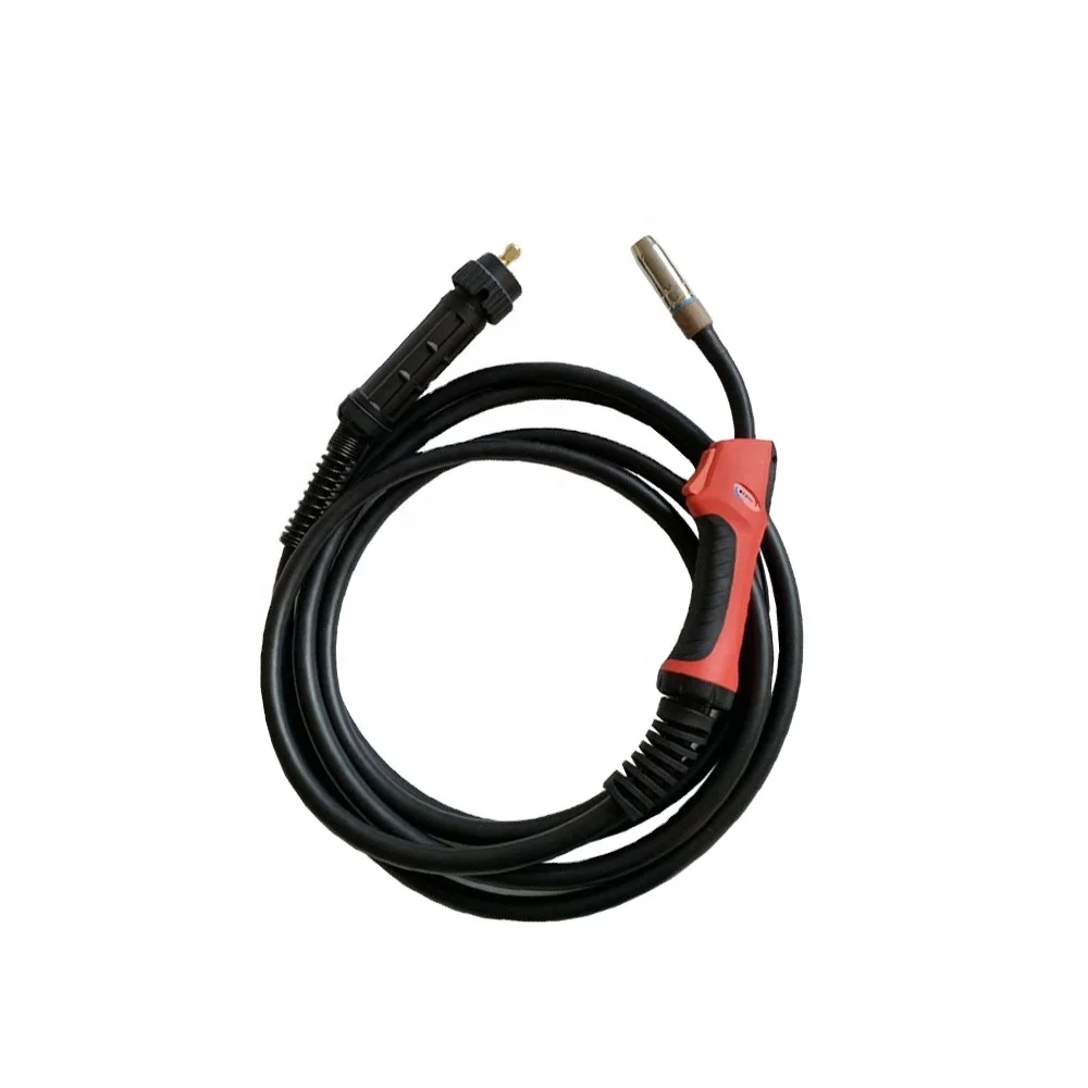 JMB-25AK гибкий в стиле «Лебединая шея» Воздушный пистолет Binzel евро разъем газа Mig Сварочная горелка с 4 м/5 м кабель