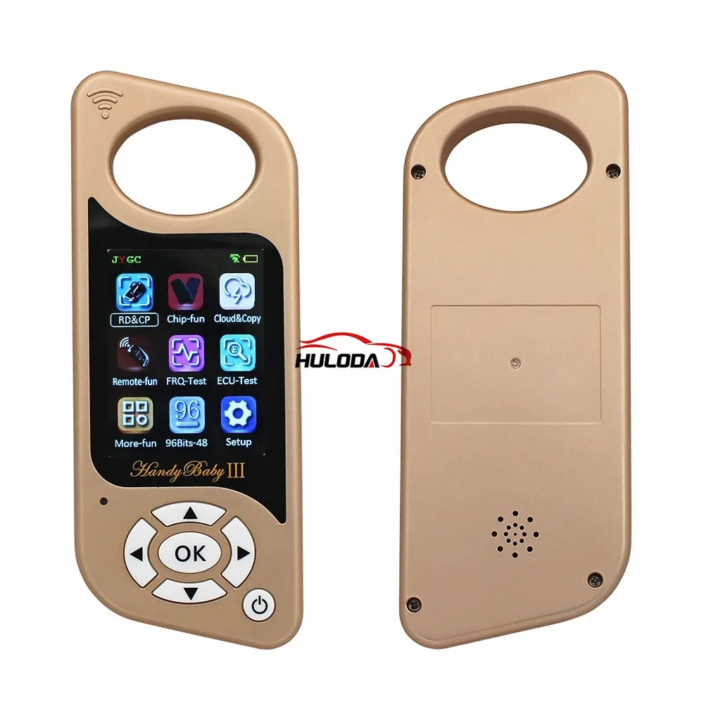 huloda Newest JYGC Handy Baby III Hand-held Car Key Copier Auto Key Programmer for 4D/46/48/G/KING/Red Chip Copy G/96bit 48 Chip