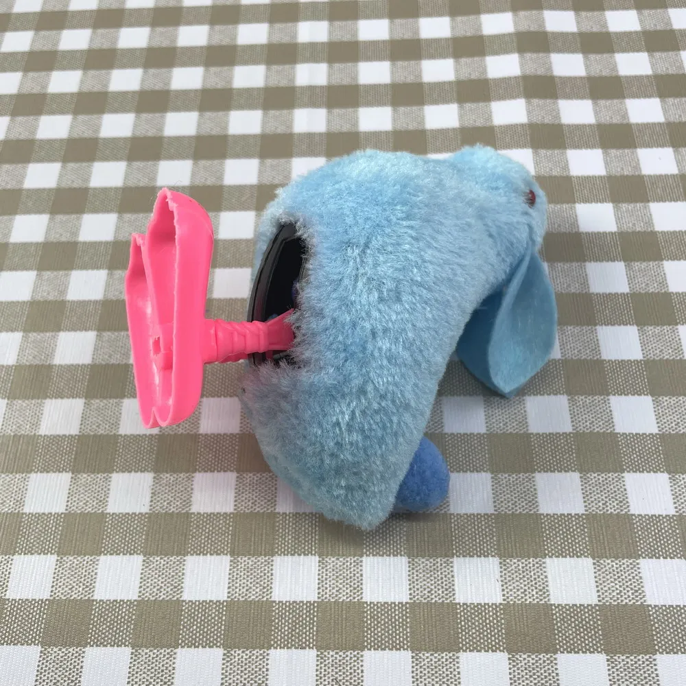 Kids Education Classic Funny Colourful Clockwork Jumping Small Plush Animal Wind Up Rabbit Toy