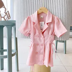 New Kids Dresses For Girls Summer Girl dress Child Baby Sweet Princess dress designer Baby Girl Clothes
