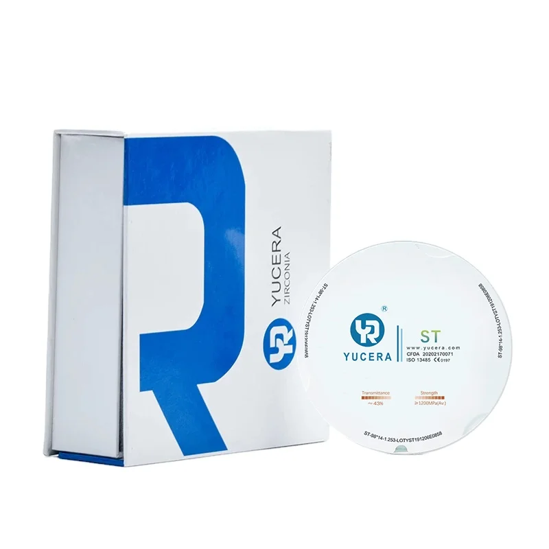 Yucera high quality and affordable dental ceramic disc zirconia blocks dentist lab zirconia dental