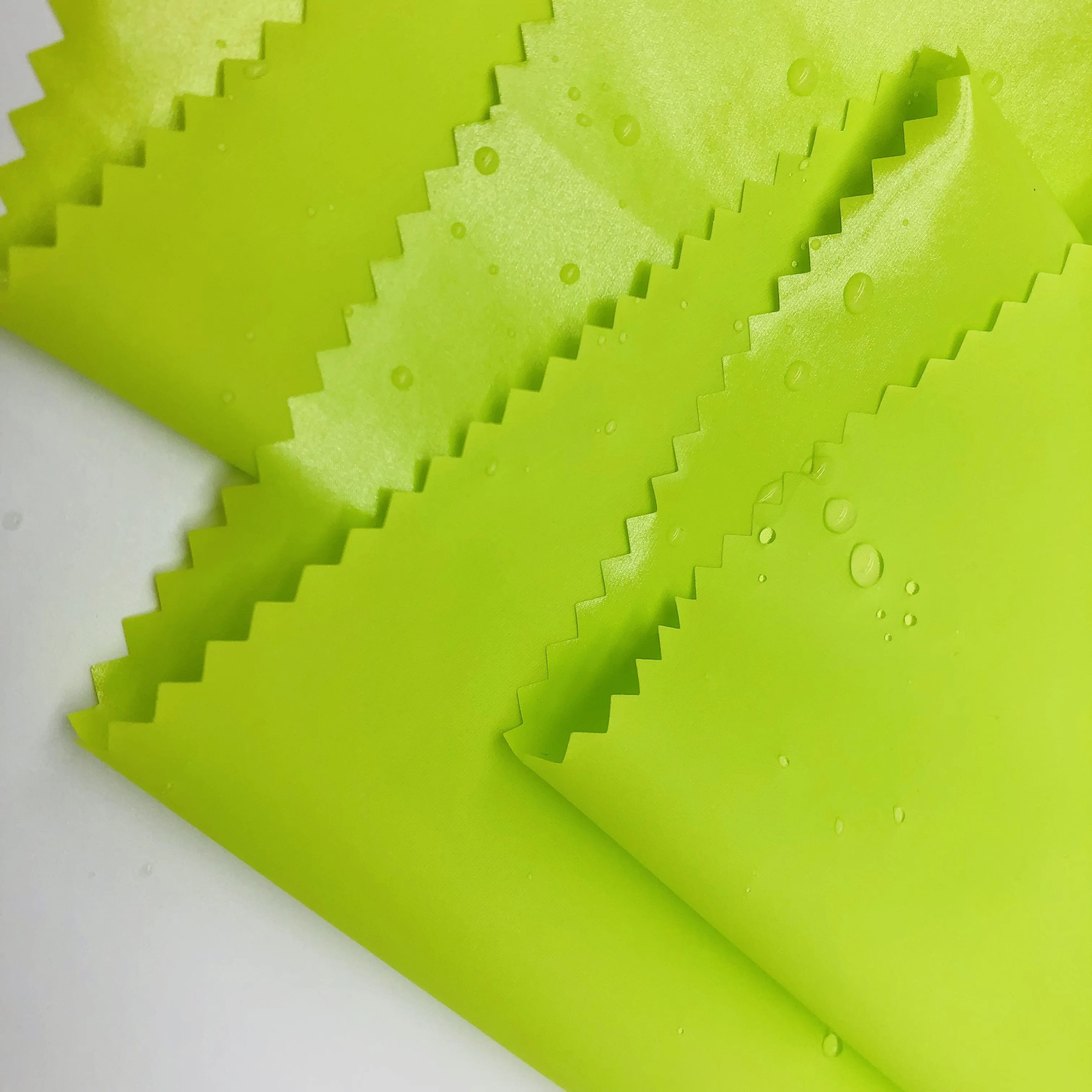 Nylon taffeta manufacturer ripstop nylon fabric waterproof print nylon taffeta 70d green