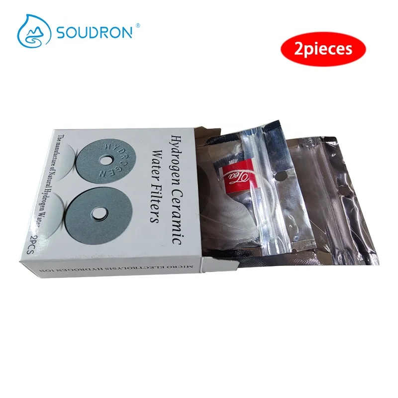 Manual Hydrogen Water Filter ORP Purifier Alkaline Hydrogen Water with Ceramic Mineral Elements Cars Households Outdoor Use