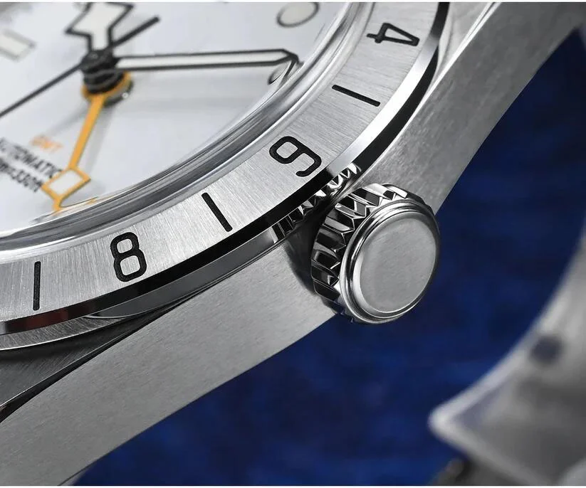 Luxury Sports 40MM GMT Diving Men Watch Automatic Super Luminous Sports Water Resistant 100m Wrist  Watch Clean