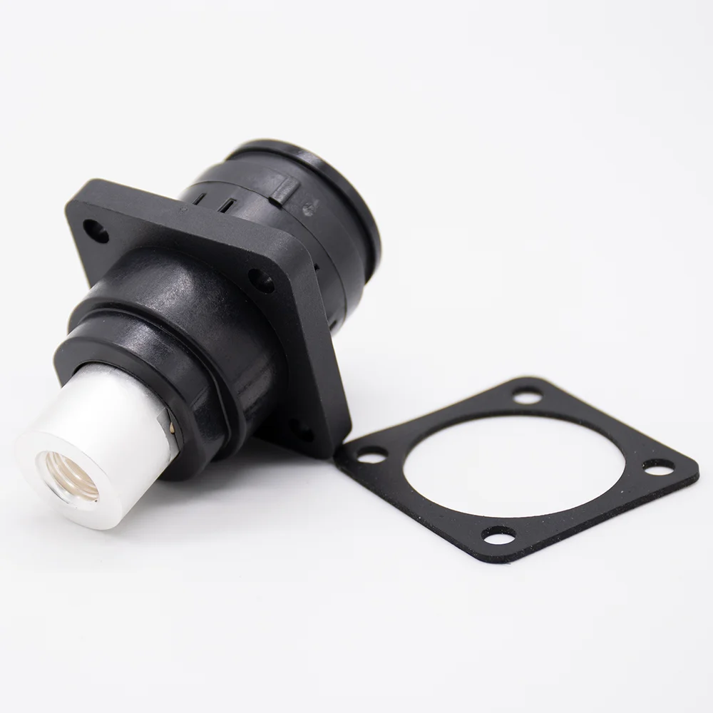 Штекерный разъем питания 100 А 120 А, панельная розетка с шиновым наконечником, внутренний/внешний винтовой Тип для системы хранения аккумулятора