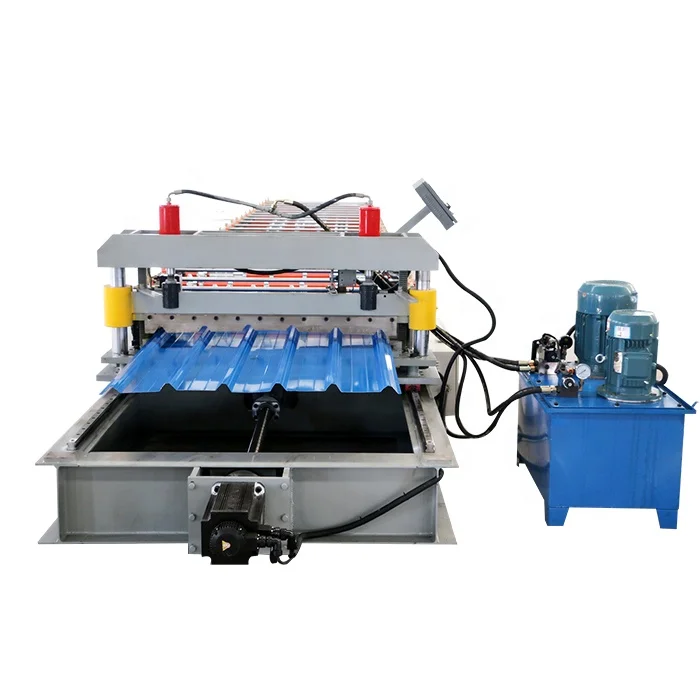 Hot Selling IBR Galvanized Steel Roofing Sheets Roll Forming Machinery For South Africa