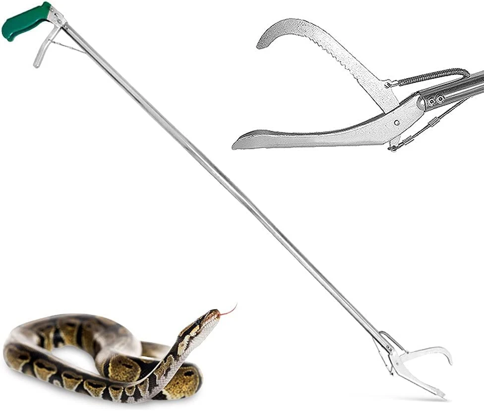 Оптовая продажа хорошая цена из нержавеющей стали щипцы для ловли змеи инструмент NFF-03 1 2 м