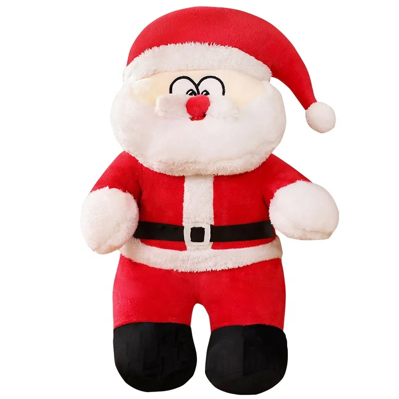 DH3664 Custom Manufacturer Wholesale Christmas Santa Claus stuffed Plush toy for kids Christmas gift