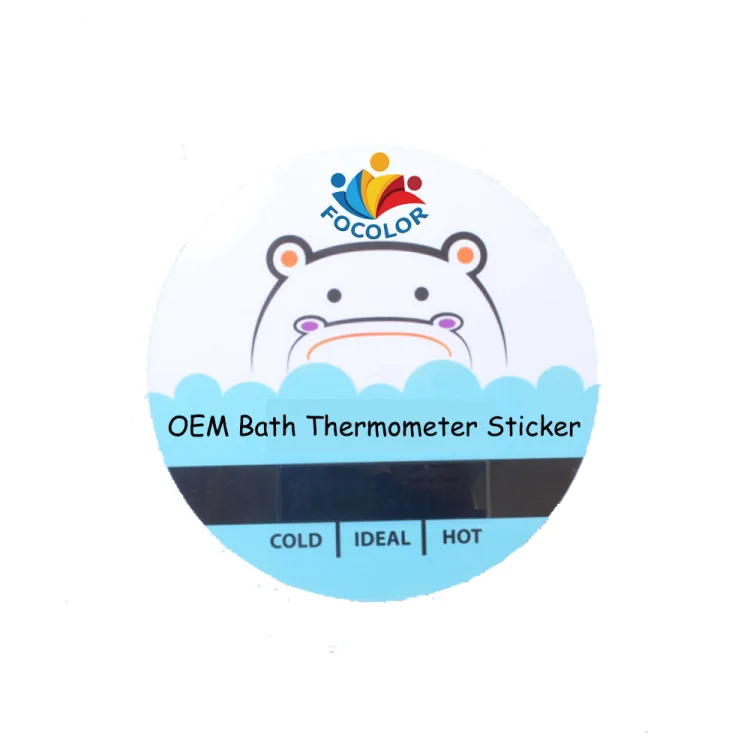 
Baby Bath Thermometer Sticker 
