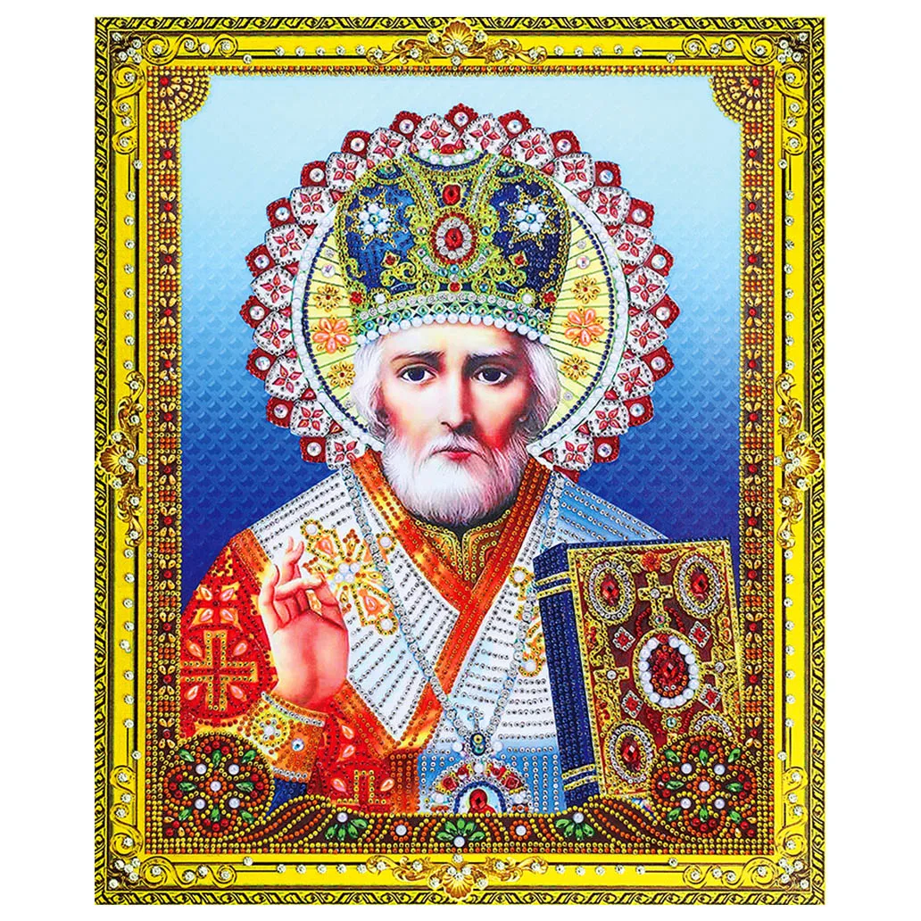 5D DIY Religious Jesus Diamond Painting Handmade Gift Icon Easter Part Diamond Embroidery Mosaic Decoration Gift