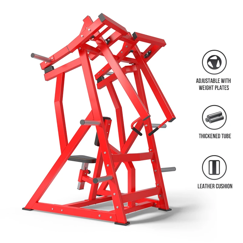 Commercial  Gym Bodybuilding  Back Extension Fitness Equipment iso lateral d.y.row