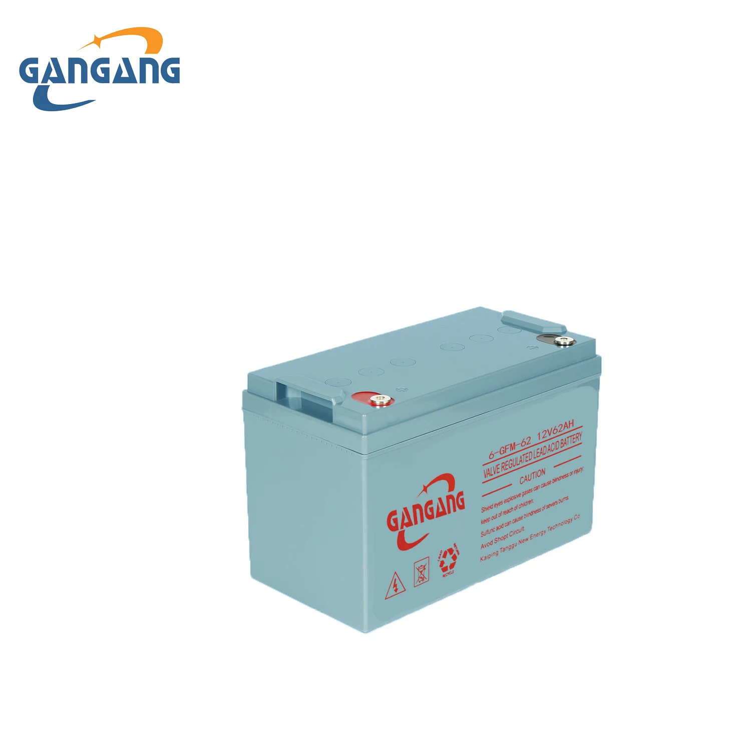 Rechargeable and Maintenance free 12V 62Ah AGM Lead-Acid UPS Battery