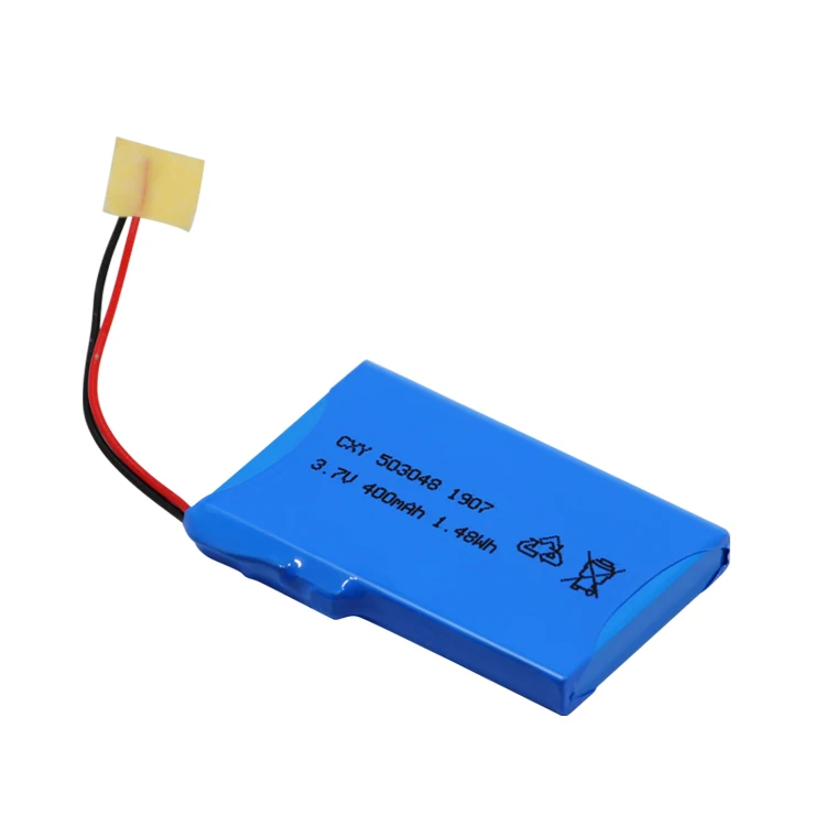 MSDS certification Hot sale 503048S Lipo Battery 3.7V 400mAh rechargeable battery for bluetooth headset