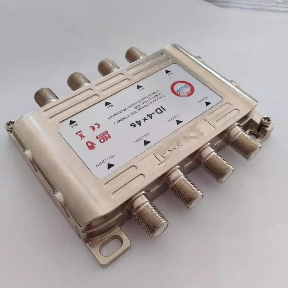 In stock Satellite Multiswitch hejia factory bulk sale Catv Multiswitch MS44 Satellite splitter