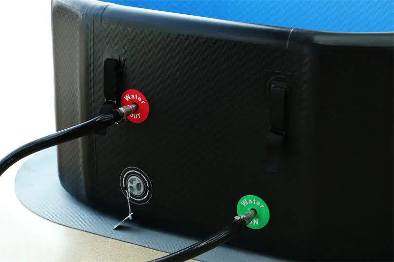 Outdoor Cold Therapy Plunge Pool Inflatable Ice Bath with Water Chillers