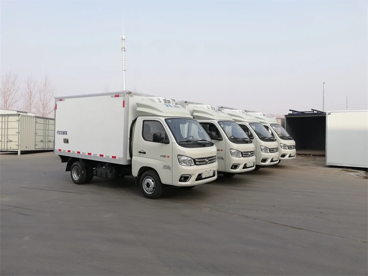 Factory Direct Refrigerated Pickup Box Refrigerated Trucks For Frozen Food Transport