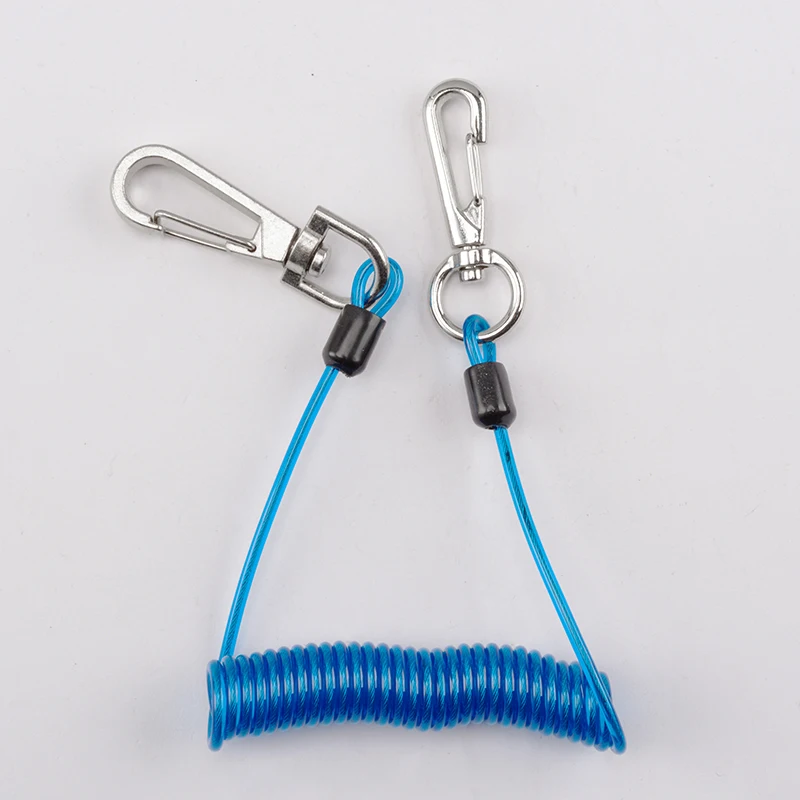 Производство высококачественных шнурков из стальной проволоки с пружинной катушкой и застежкой из цинкового сплава