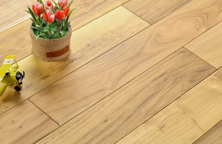 UV oiled original mongolian teak hardwood flooring