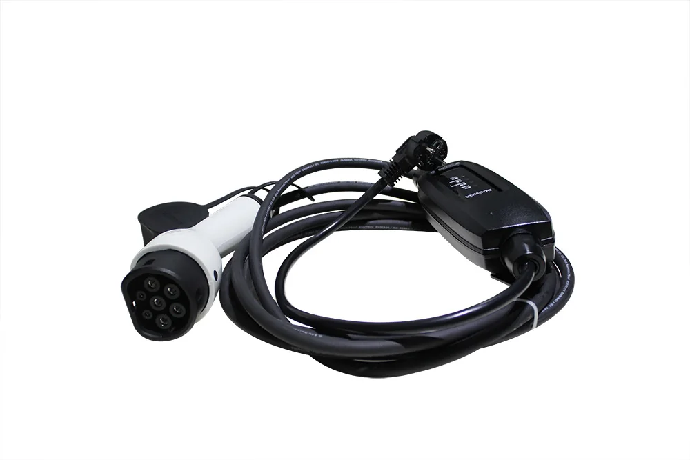 Duosida ev charger type 2 16 amp level chevy volt