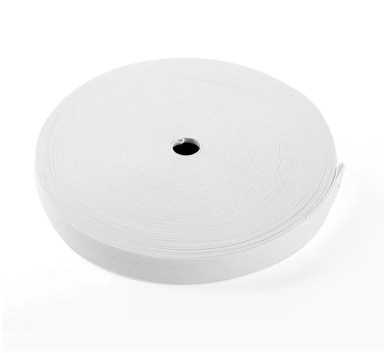 High quality Free sample ribbon fitness Flat Knitted Elastic chair webbing wrist Elastic Band for underwear Cycling Clothing