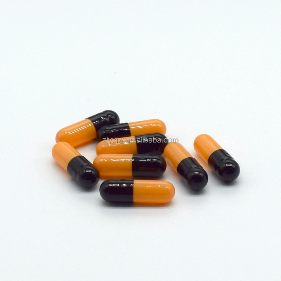 Pharmaceutical Capsules Size 00 0 1 2 3 4 Empty Medicine Gelatin Pill Capsule