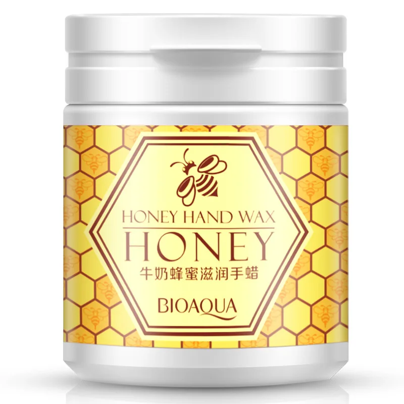 BIOAQUA natural honey Milk honey hand wax lightening honey mask