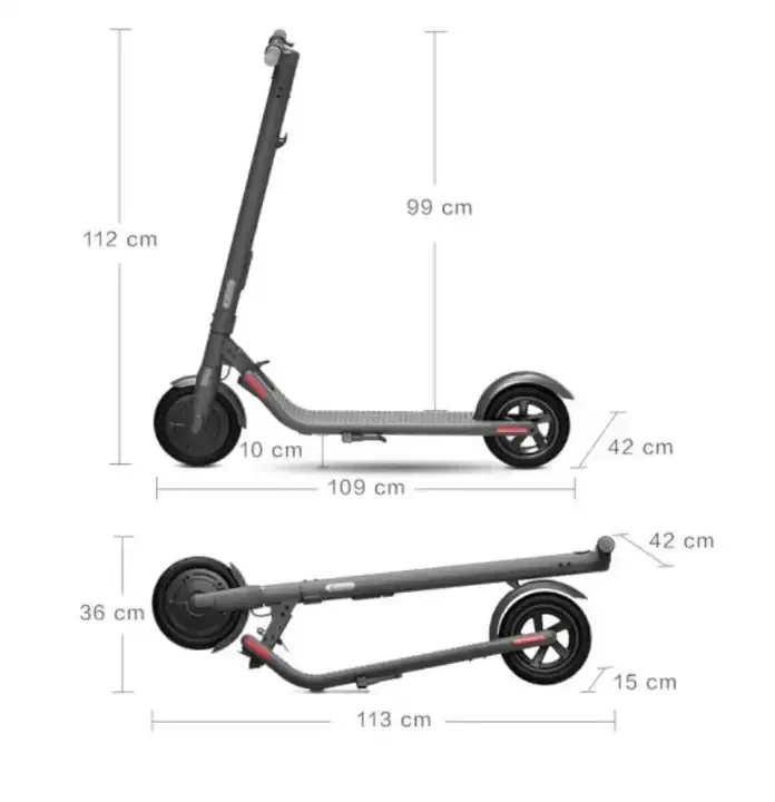 Электрический скутер Ninebot E22 300 Вт 9 дюймов