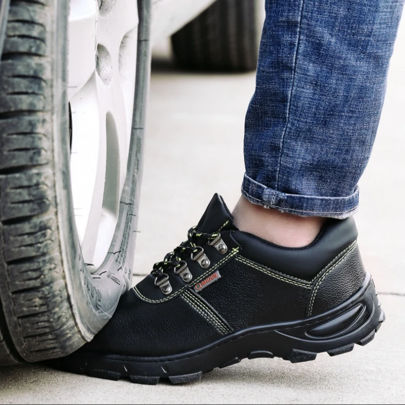 Duck Tongue Waterproof Leather Shoes