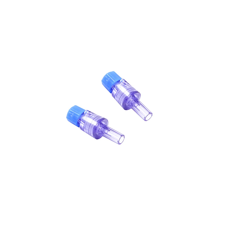 Medical Consumables Disposable IV set Neutral Fluid Displacement Needle Free Connector Injector