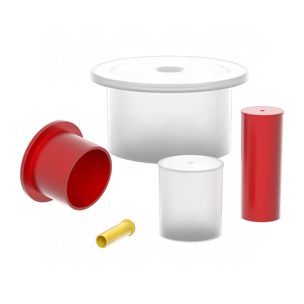 Plastic dust caps and plugs for hydraulic quick coupling
