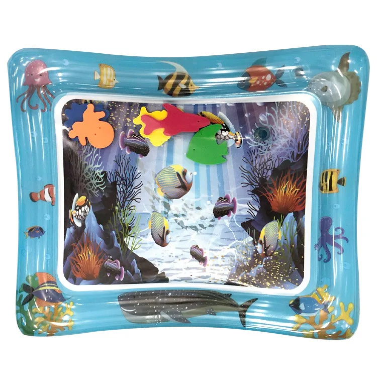 
kid inflatable baby water play mat 