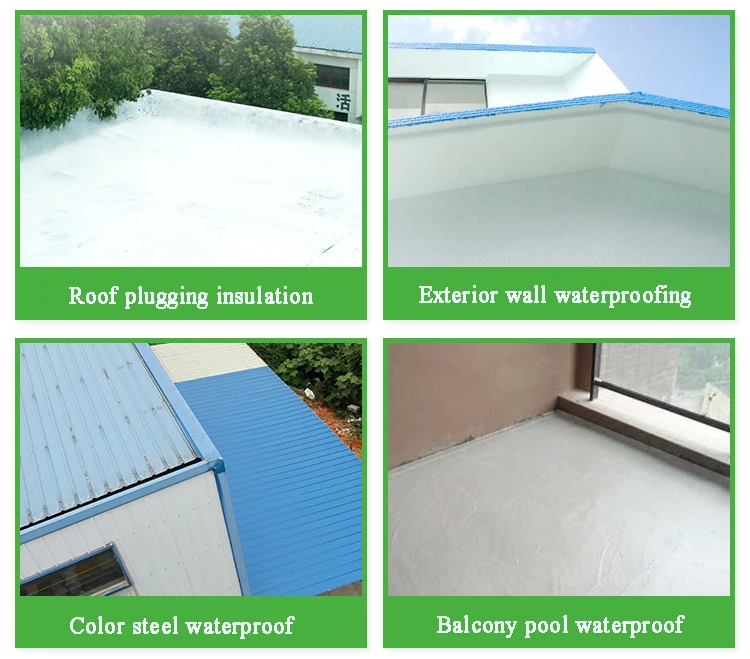 
wholesale Sun-proof water-proof and heat-resistant high-elastic Based Elastic Polyurethane Roofing Waterproof Coating 