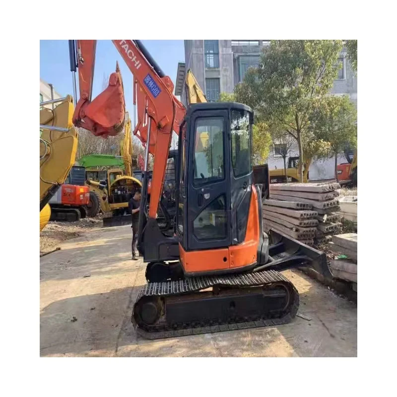 ZiHui Classic Japanese Hitachi 55u used excavatorsold at a low price Hitachi second hand  excavator construction machine