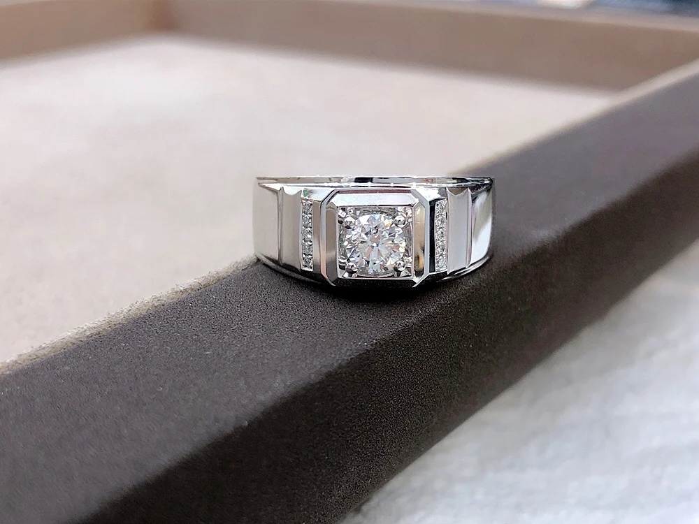 Jewelry gold white Diamond Ring Men Design Ring