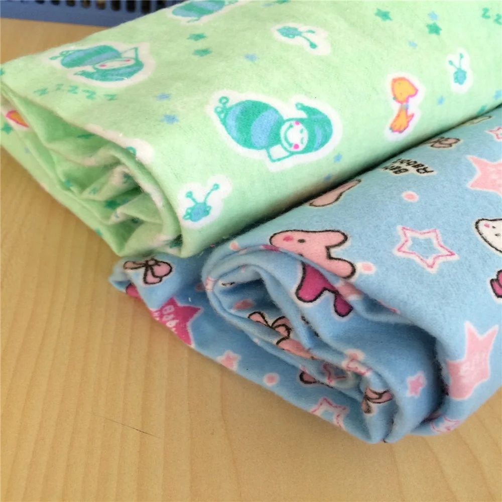 white solid dyed flannel 100% Cotton and TC Brushed Flannel Plain Fabric On Sale for Garment home  textile cleaning cloth