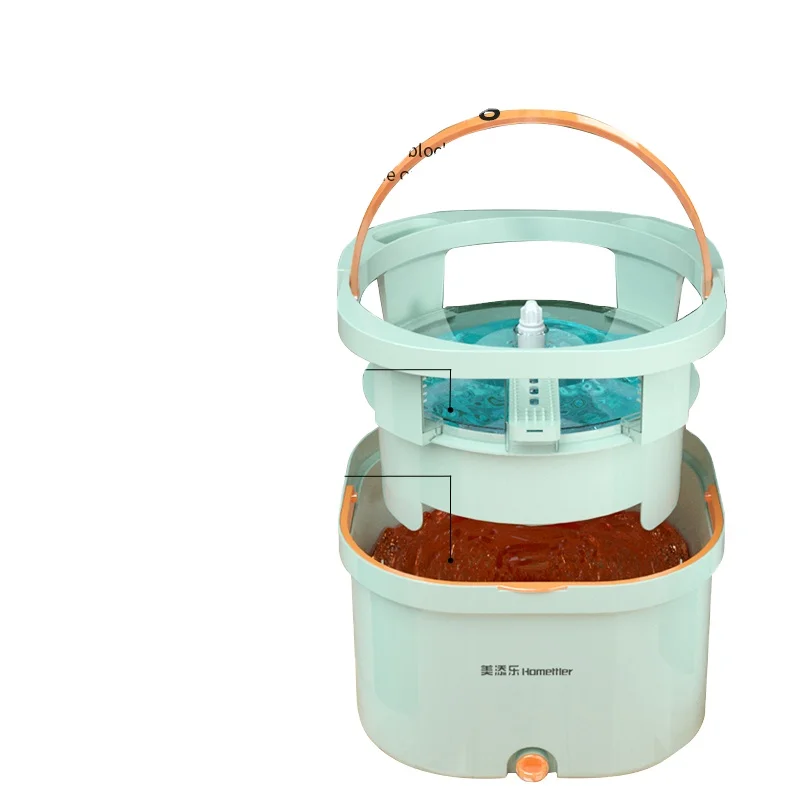 Hand free wash replace mop rotate 360 mop microfiber Flat floor cleaning mop With bucket