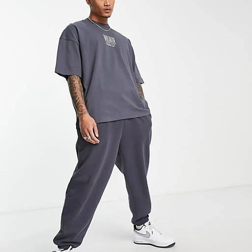 custom baggy unisex 100% cotton blank overs t shirt heavy cotton 280 gsm cotton embroidery oversized tshirt