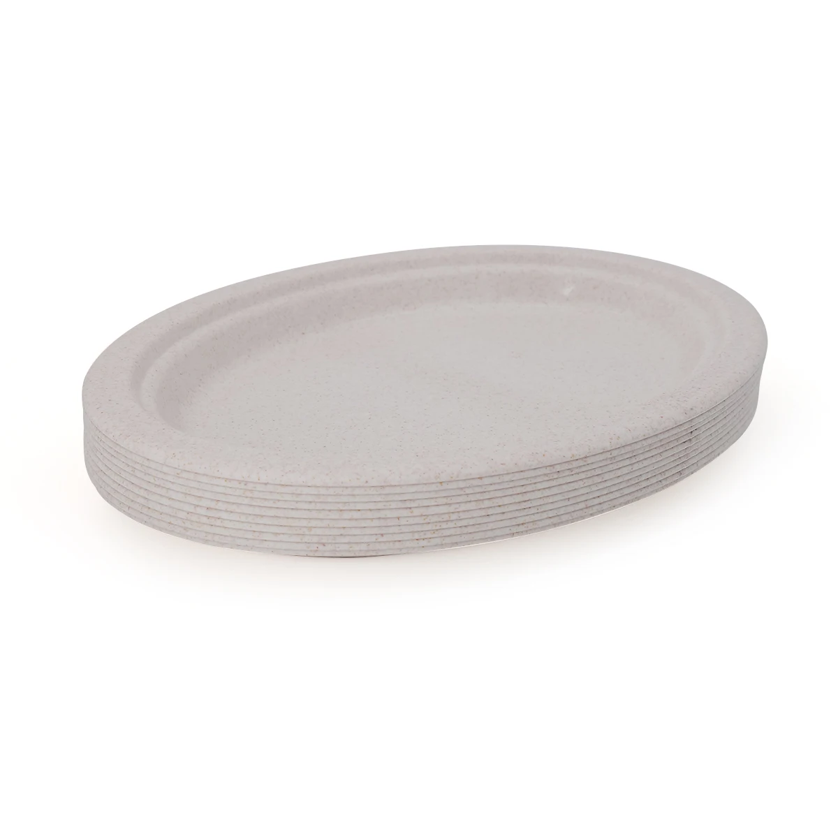 Disposable plastic heat-resistant picnic fruit plates household plates tableware cake plates wholesale