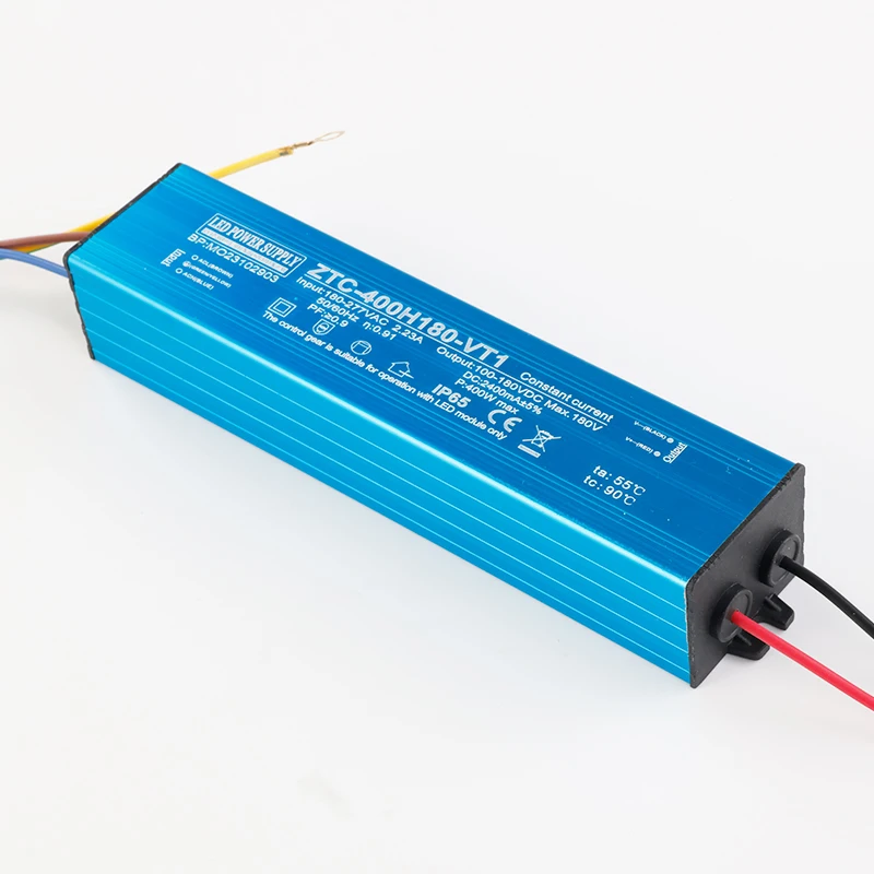 Zetoo CTC 400 Вт неизолированный 108-180VDC 2.4A Высокая мощность Спортивная лампа Highbay свет светодиодный драйвер