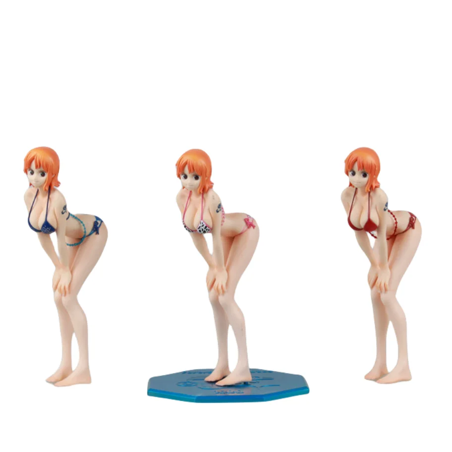 Оптовая продажа ПВХ Хентай сексуальная модель Аниме фигурки японская манга цельные бикини нами экшн-фигурки