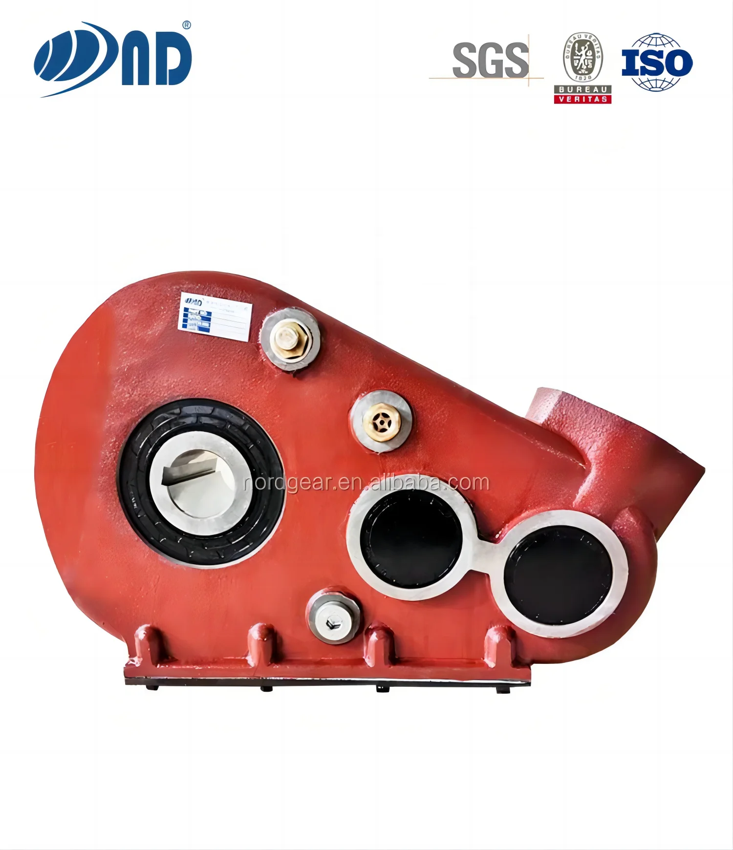 R=24.3:1&12.17:1 45/50/55mm input hole  Cast Iron Housing Tip-top High Quality Hydraulic Speeder Turf Spreader Reducer