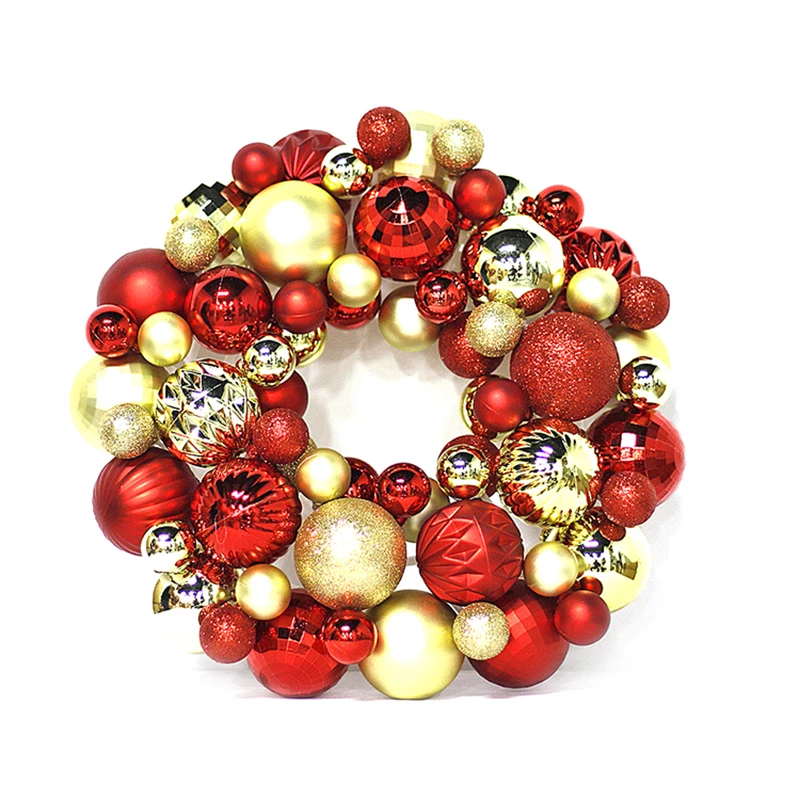 Metal garland supplies wholesale wreath frame for new year party decoration