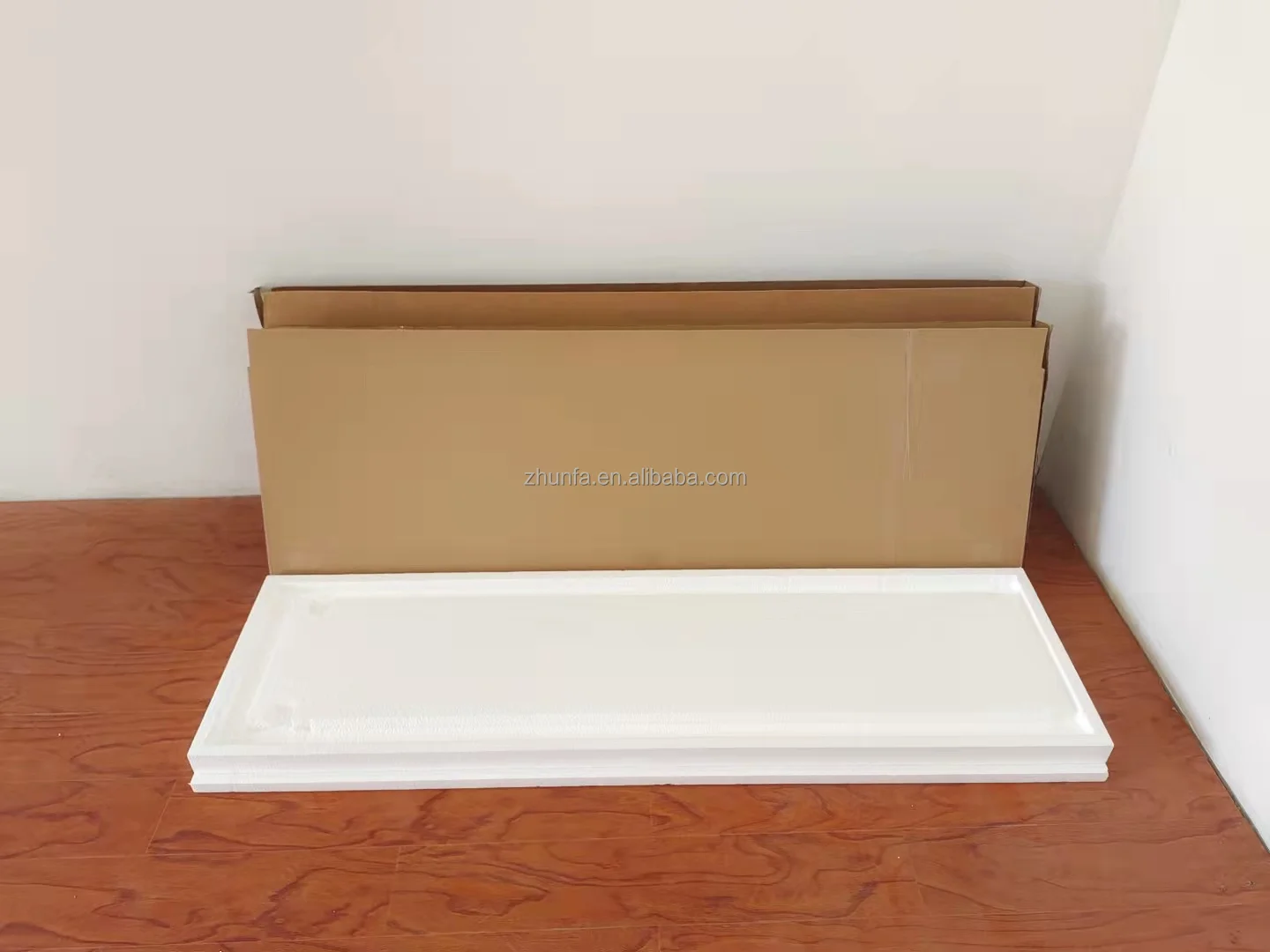 Gold Aluminum Metal Framed Full Size Length Body Wall Dressing Room Standing Floor Mirror