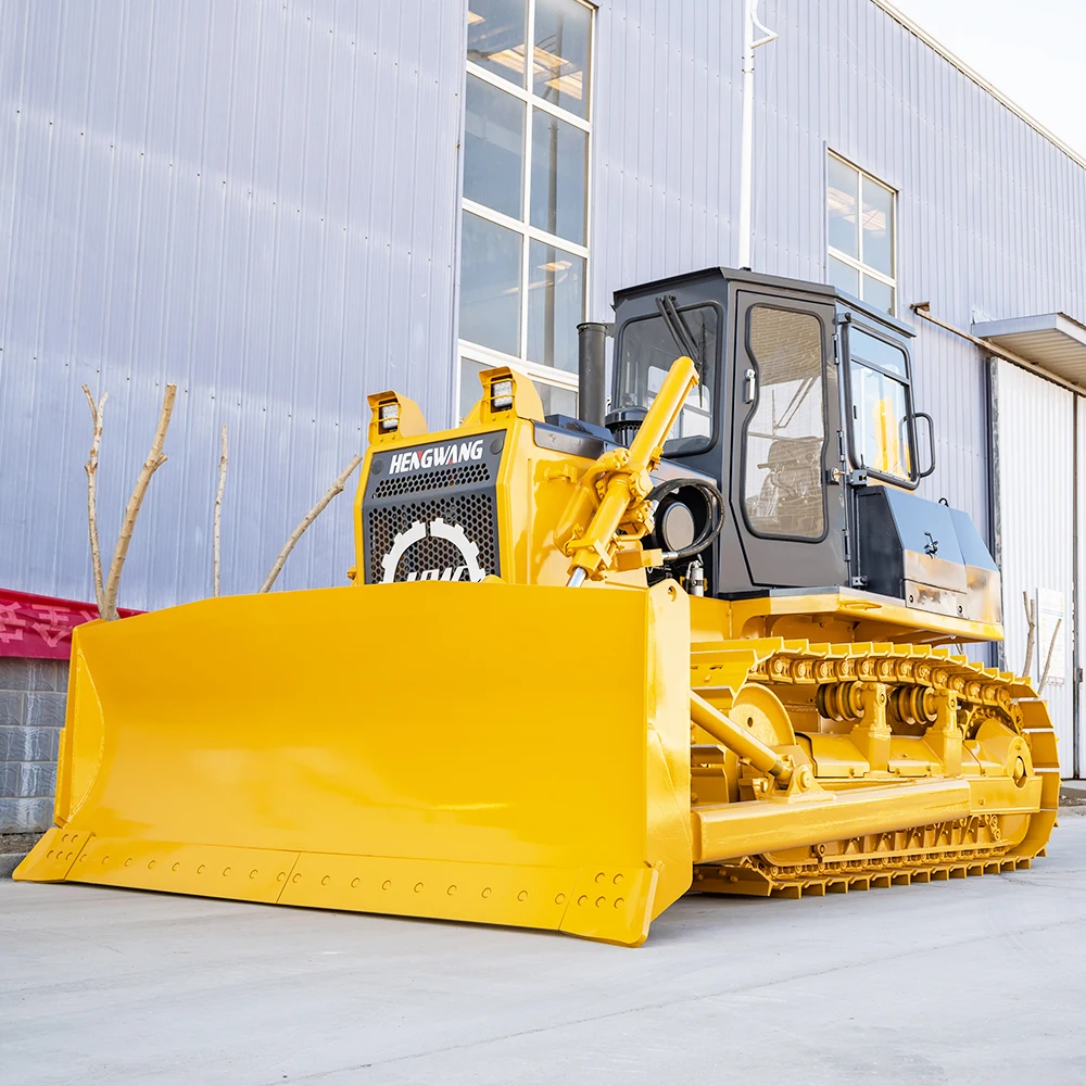 Chinese mini bull dozer HW16D Crawler agricultural bulldozer machine with ripper