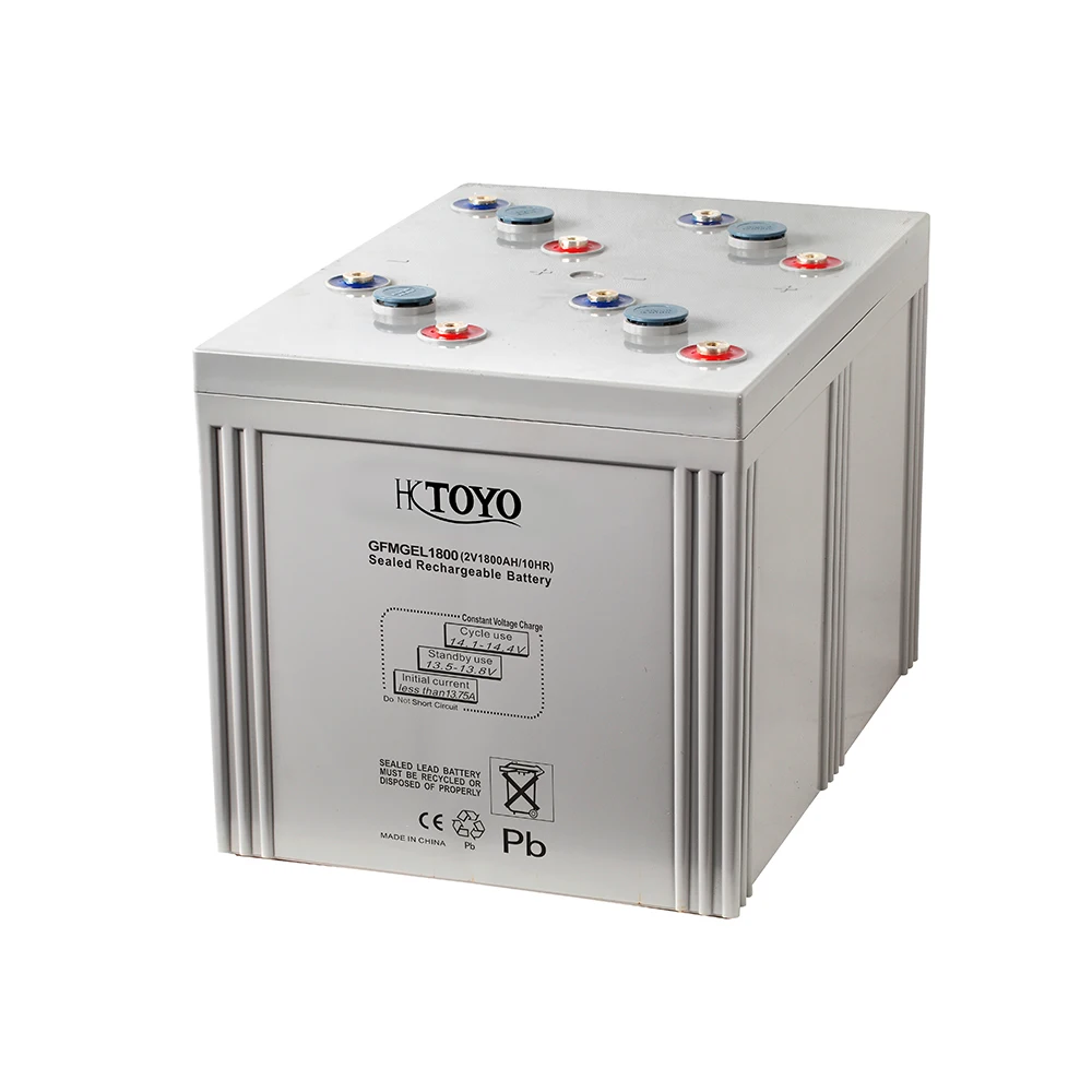 Rechargeable lead acid battery 2v 500ah 600ah 800ah 1000ah 2000AH 3000AH solar gel battery for UPS Solar System