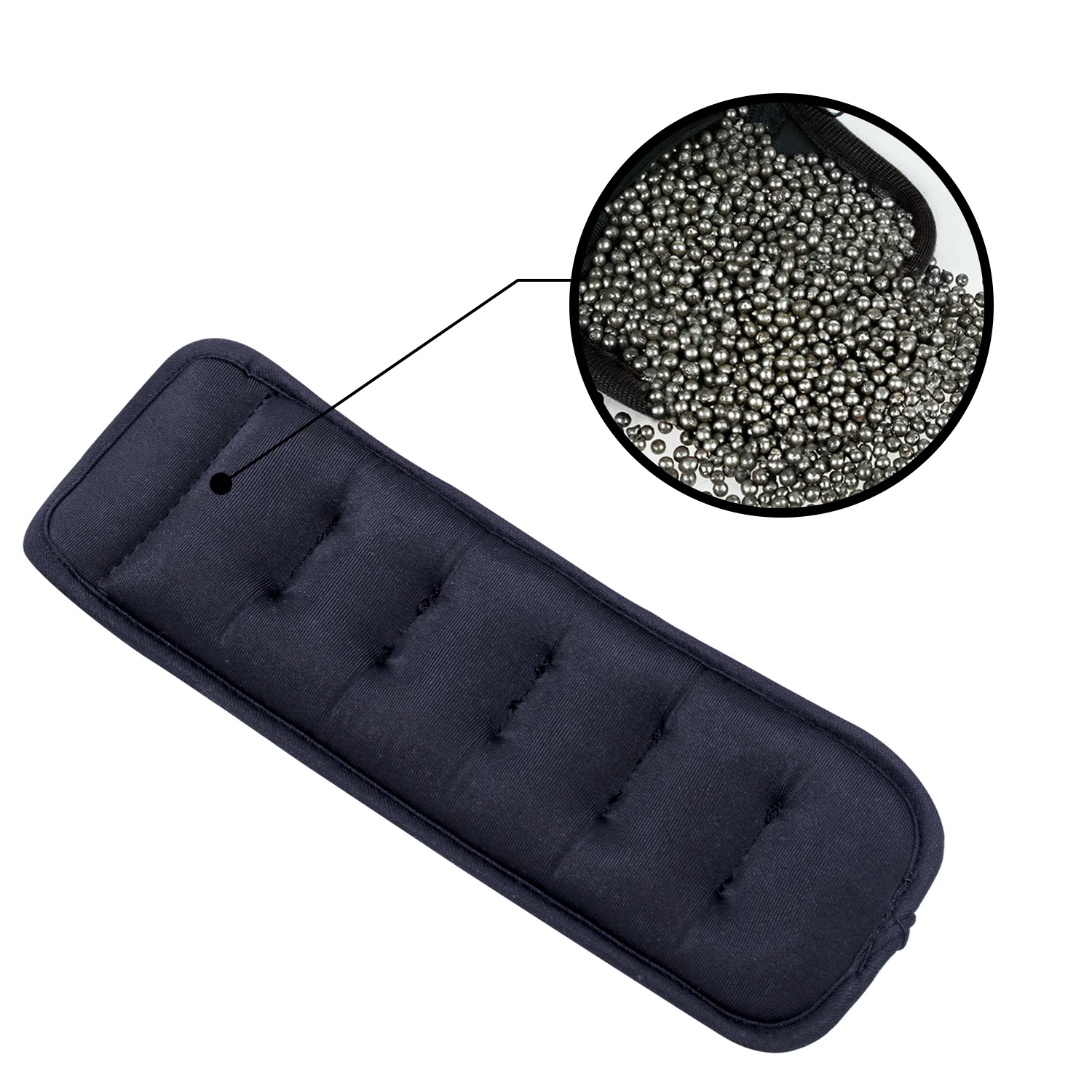 0.25kg/0.5kg/1kg Adjustable Ankle Wrist Weight Waterproof Sandbag For Fitness