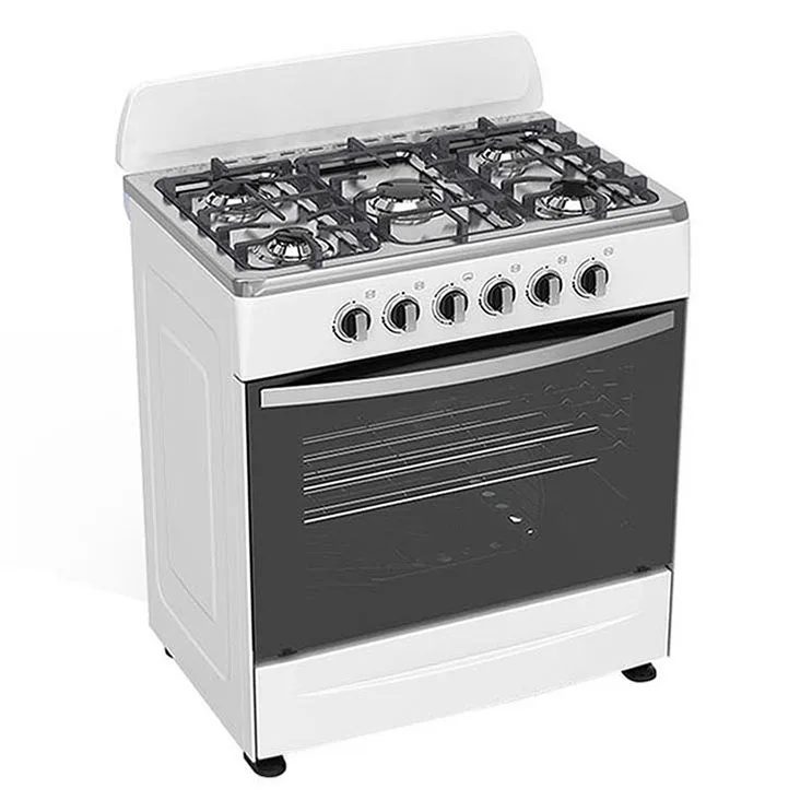 Changhong factory oem custom made high quality household freestanding 5 burner gas cooker with oven and grill