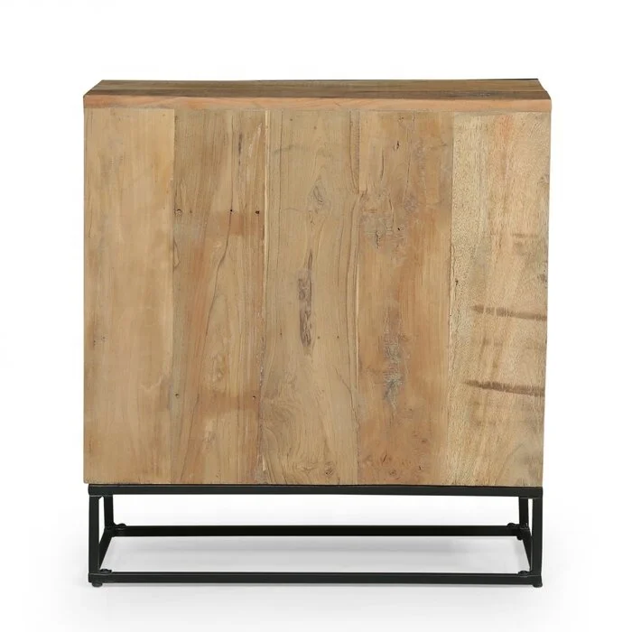
Industrial Chest of 3 Drawers Cabinet Sideboard Indian Jodhpur Accent Rustic Old Wood Cabinet Living Room Antique Curio Cabinet 