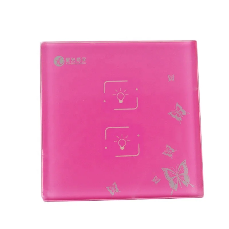 20 лет завода бесплатный образец пользовательский закаленное стекло электронная сенсорная панель управления