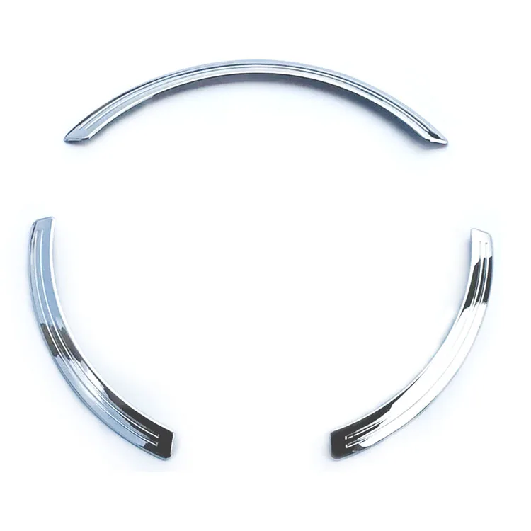 spare tire cover decoration strip 3-piece set independent fitting